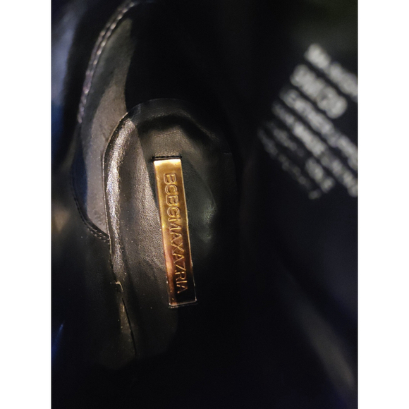 BCBGMaxazaria Night Leather Booties size 9M - Picture 6 of 6